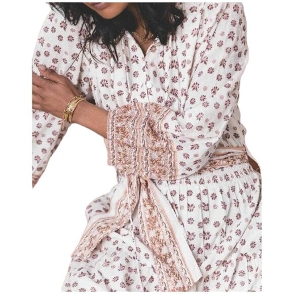 Cleobella Blakely Floral Midi Dress - Picture 5 of 10